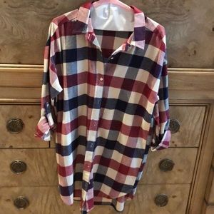 Flannel top